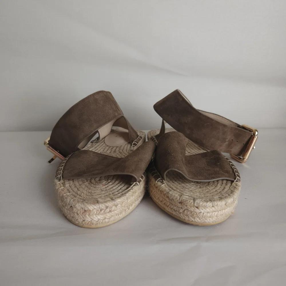 REVOLVE Raye Espadrilles Damien Flatform Sandals Shoes Size 6